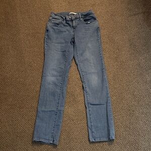 Levi's 505 Classic Blue Straight Leg Jeans